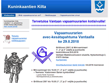 Tablet Screenshot of kilta.org